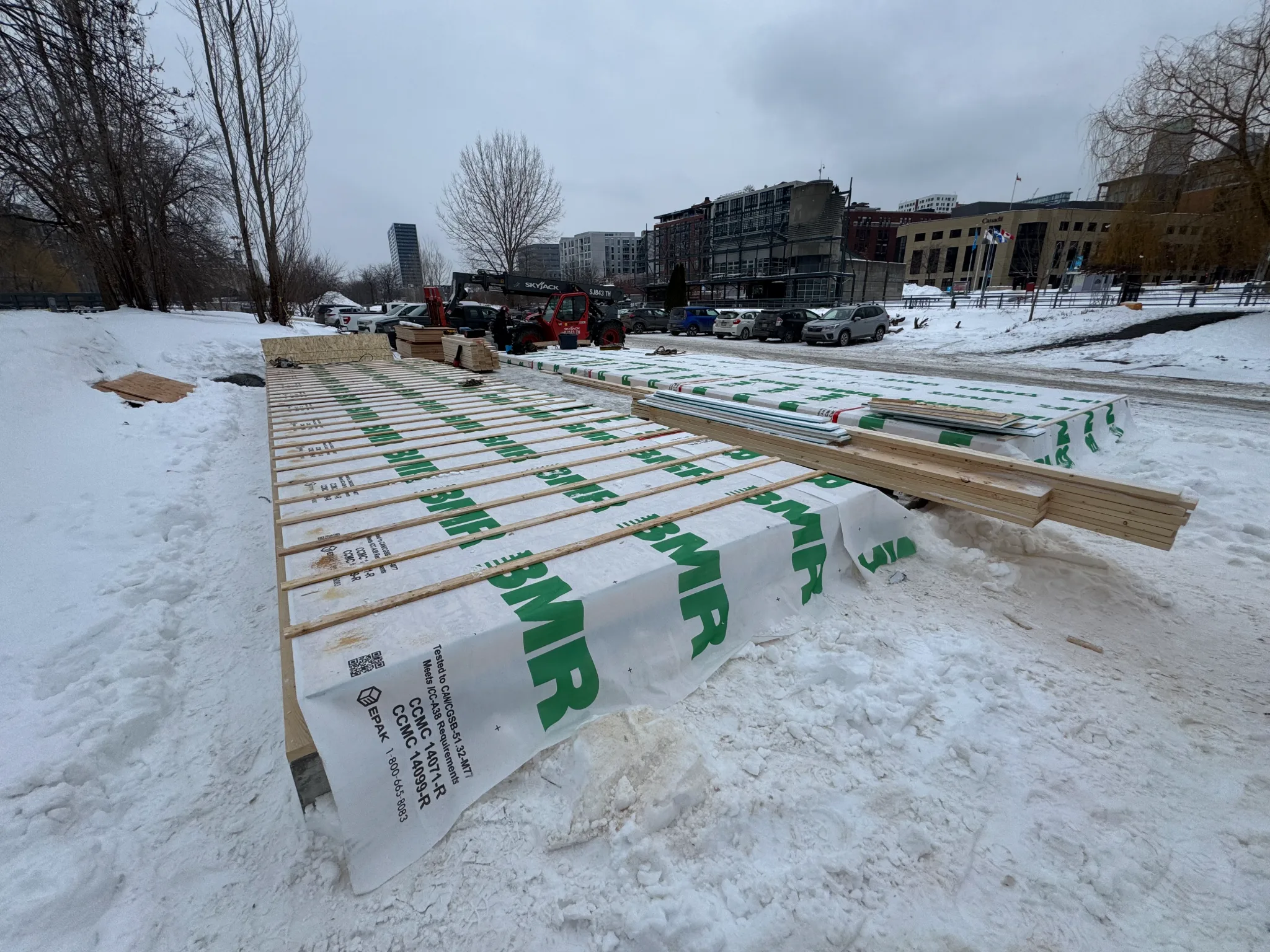 Buanderie industrielle Construction complète d’une buanderie moderne et fonctionnelle adaptée à un usage intensif.